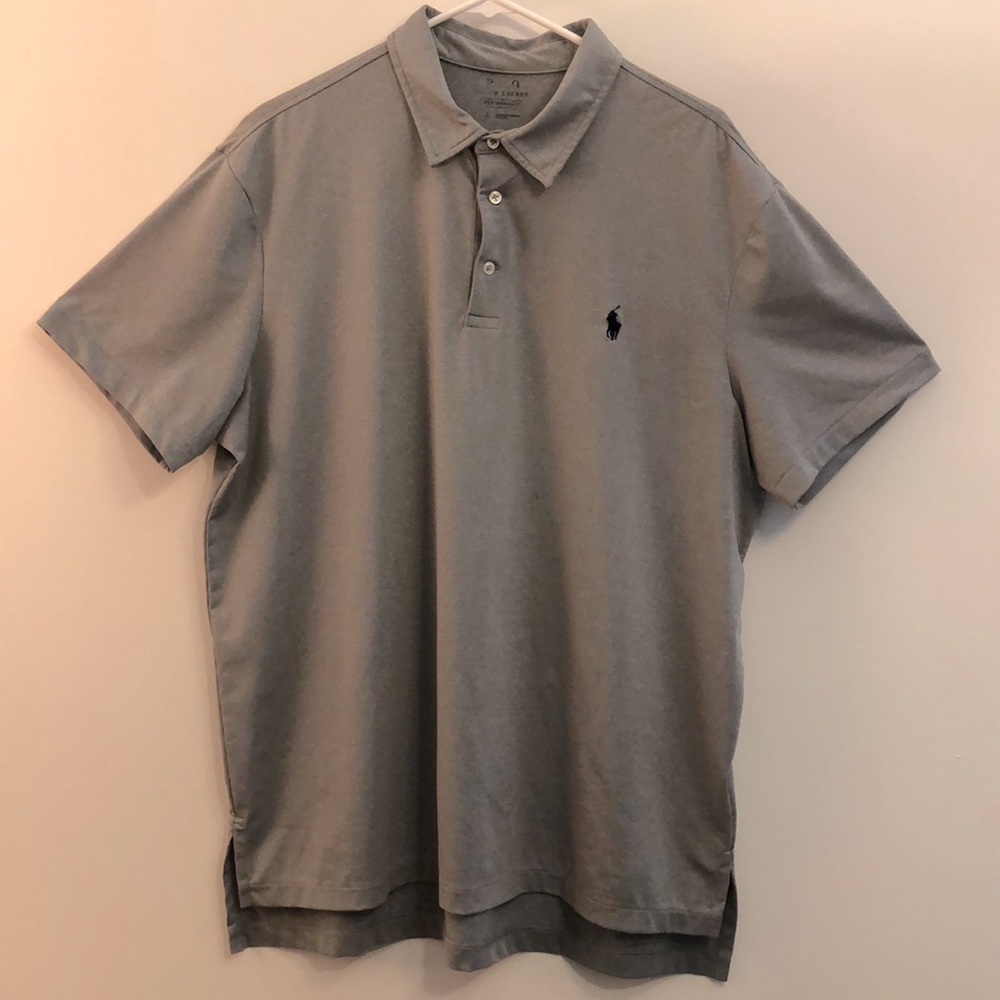 Polo Ralph Lauren men’s gray performance polo